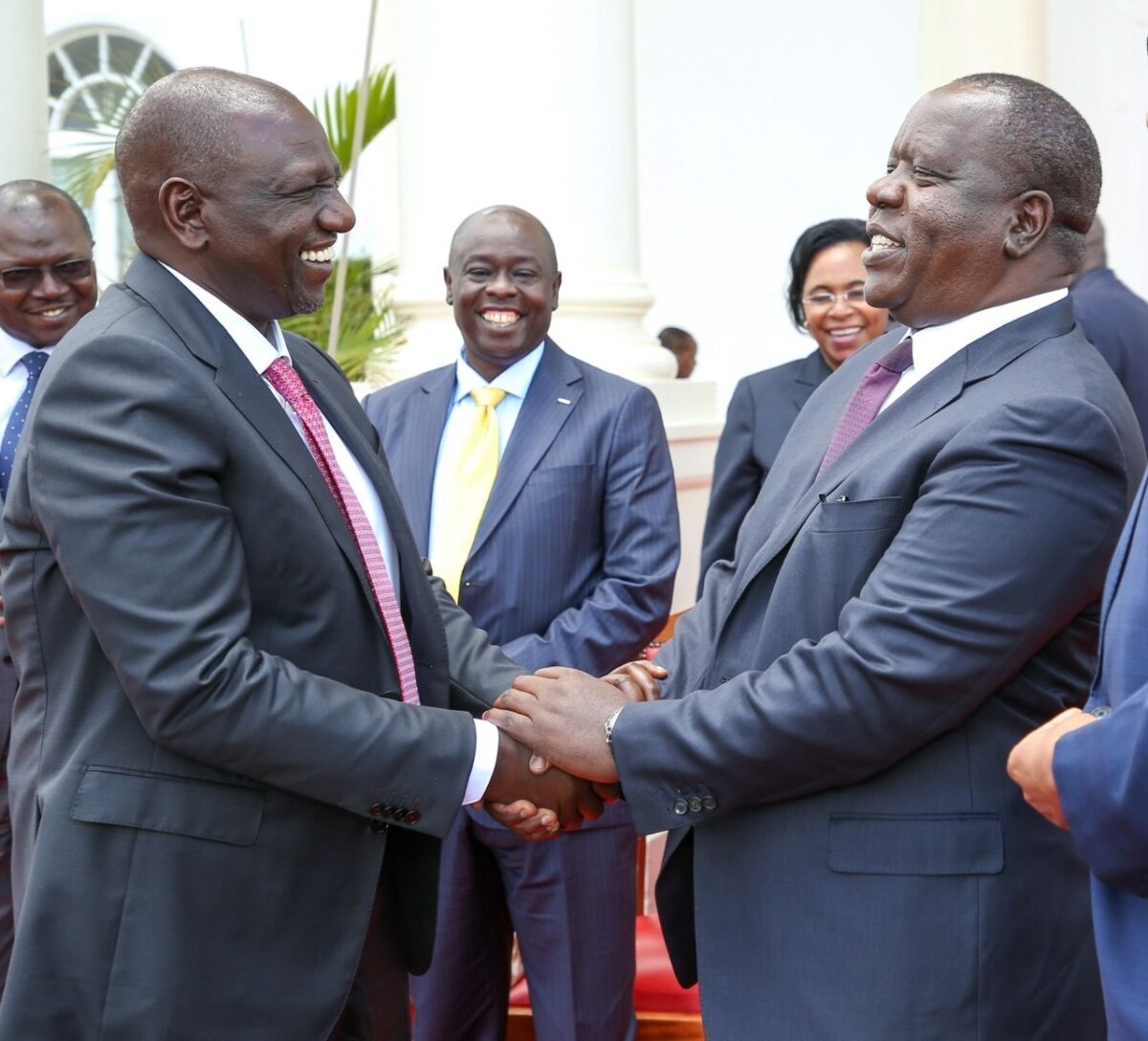 President Ruto meets outgoing secretaries Darubini News