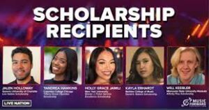 Celebrity Scholarship Recipients