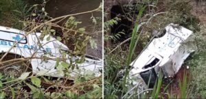 Another Accident as ambulance plunges into a river on its way from Thika