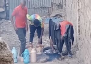 Uproar as Trending Video Reveals Kahawa Vendors Washing Their Hands In Kahawa Pot