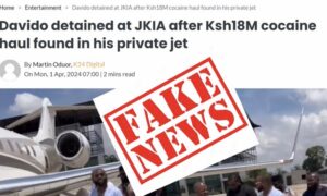 DCI Addresses Reports on Artist  Davido Being Detained at JKIA With Contraband on His Jet